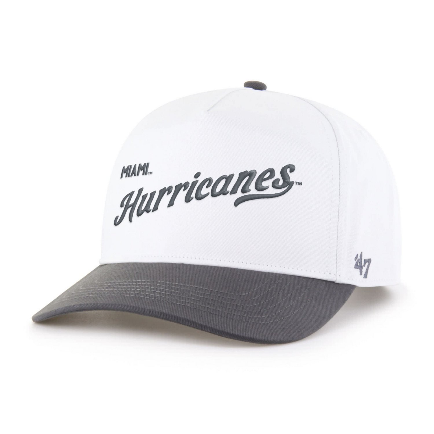 '47 Miami Hurricanes Two-Tone Hitch Adjustable Hat