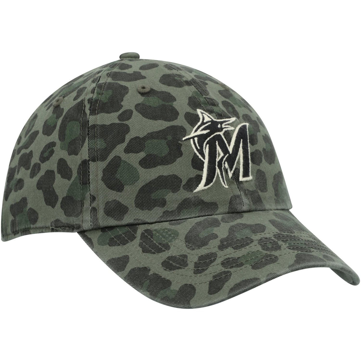 '47 Miami Marlins Bagheera Clean Up Adjustable Hat                                                                               - view number 3