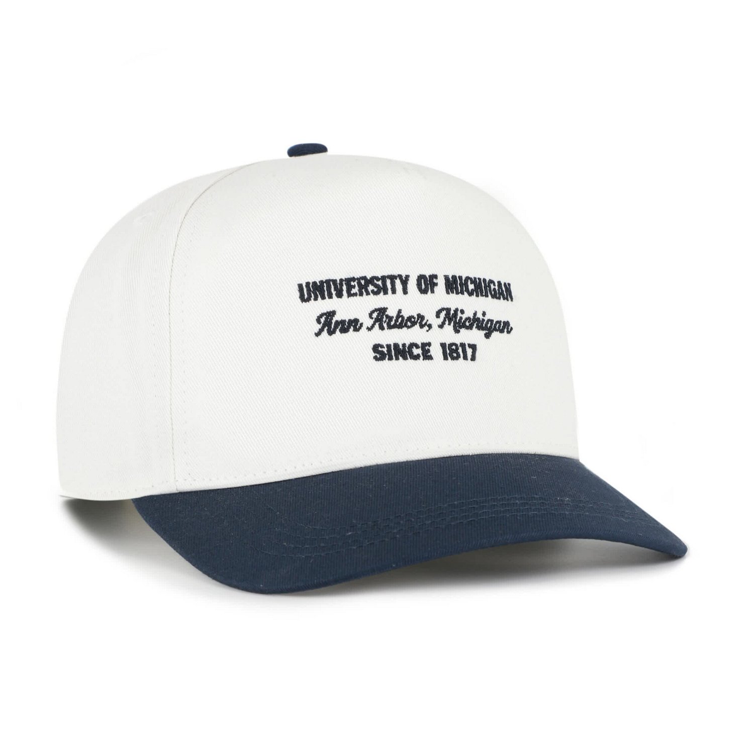 '47 Michigan Wolverines Contemporary Basics Two-Tone Hitch Adjustable Hat - view number 2