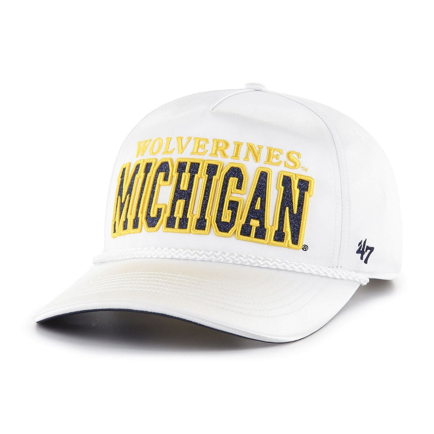 '47 Michigan Wolverines Outspoken Hitch Adjustable Hat - view number 2