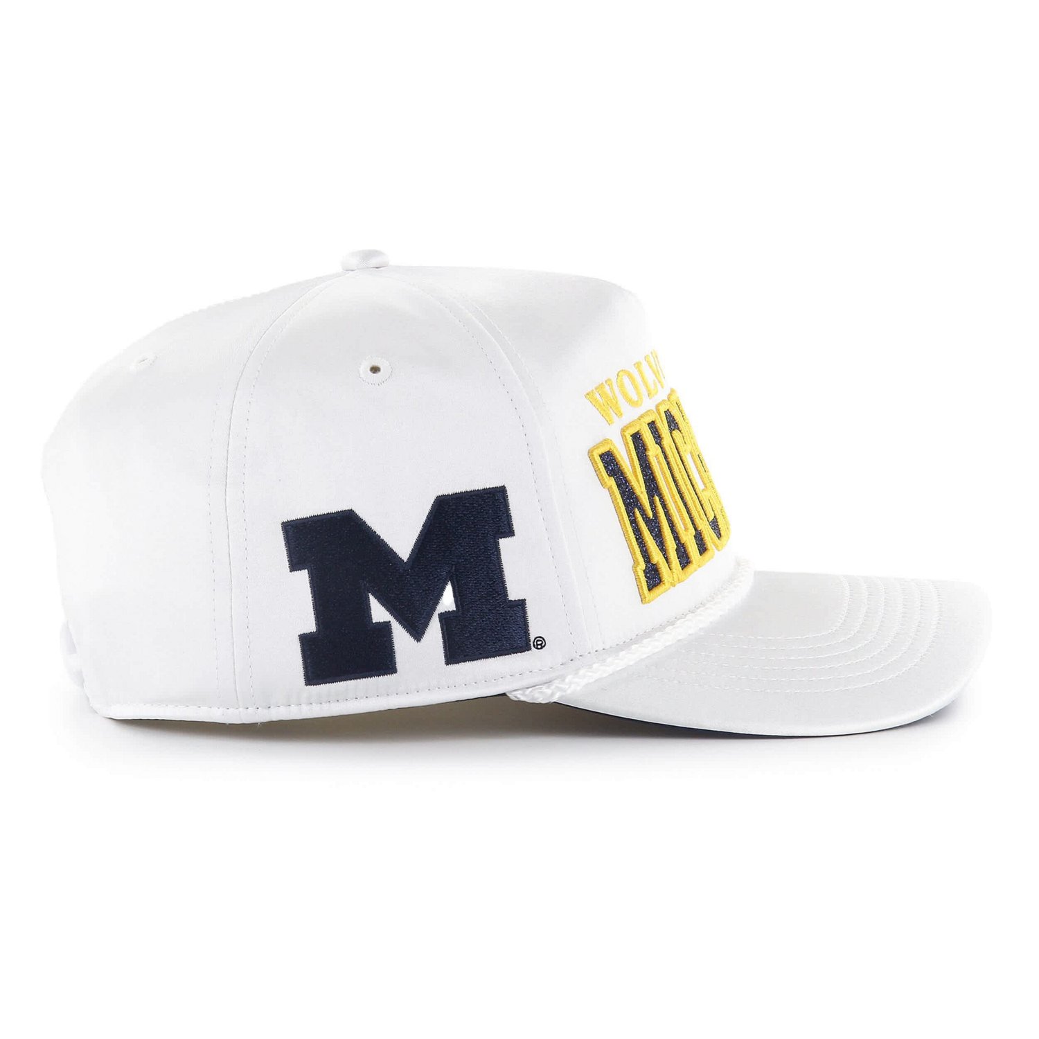 '47 Michigan Wolverines Outspoken Hitch Adjustable Hat - view number 3