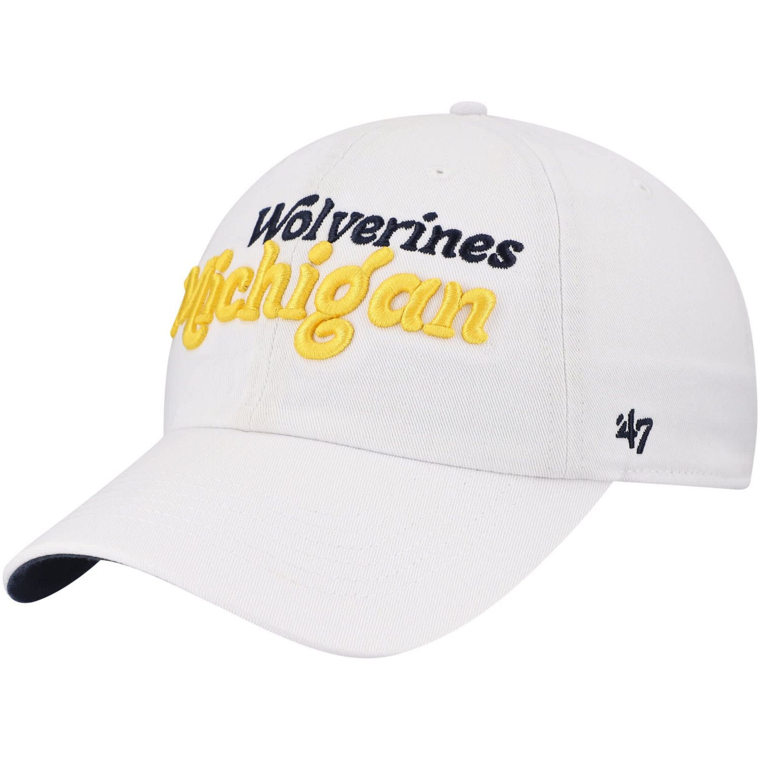 '47 Michigan Wolverines Pensacola Clean Up Adjustable Hat