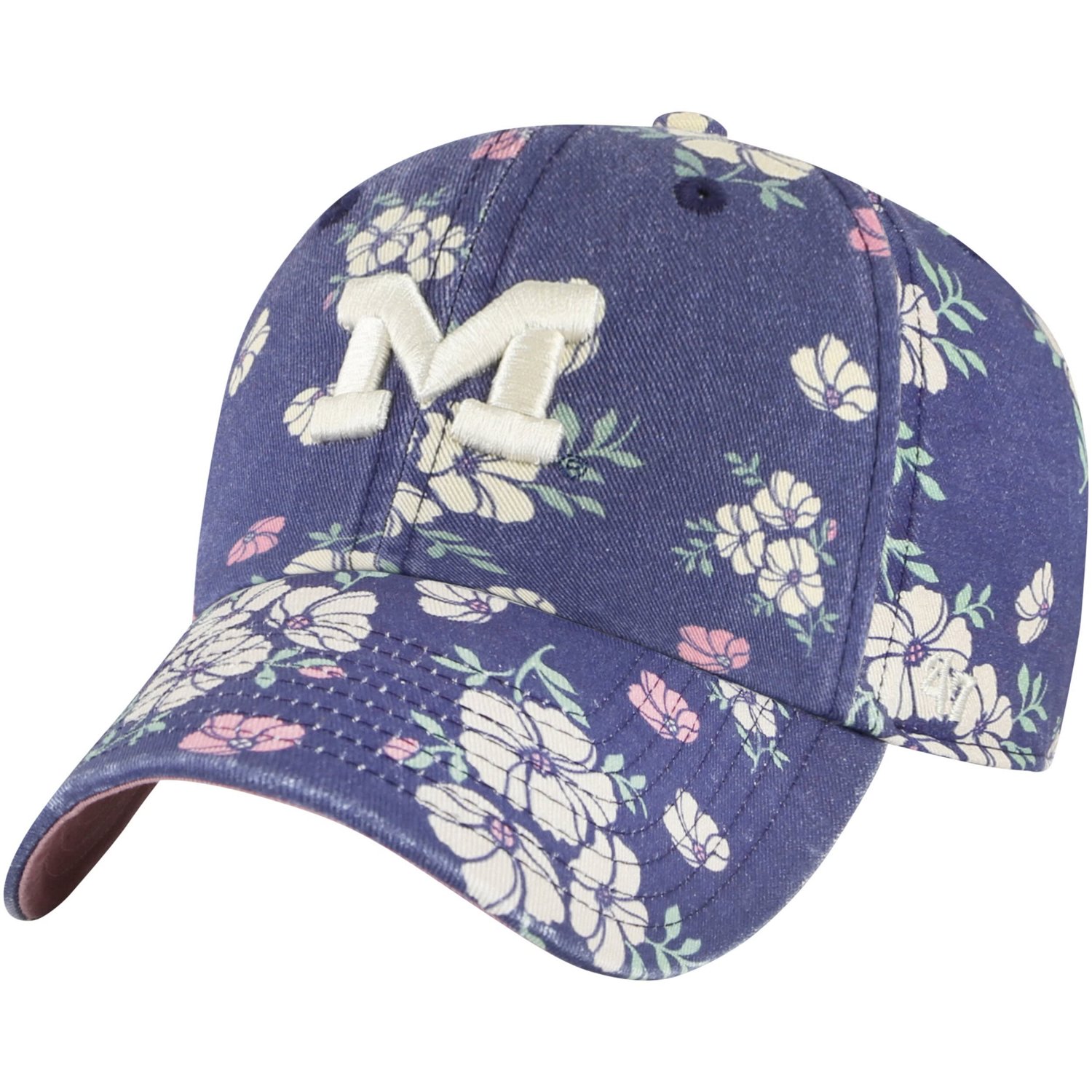 '47 Michigan Wolverines Primrose Clean Up Adjustable Hat