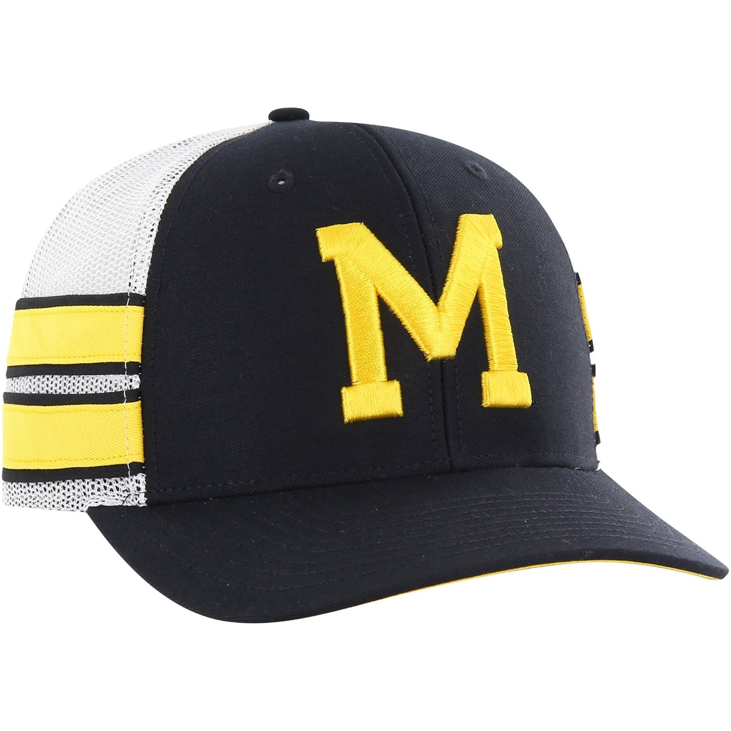 '47 Michigan Wolverines Straight Eight Adjustable Trucker Hat