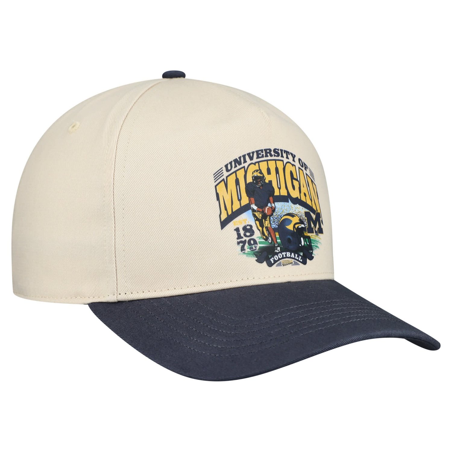 '47 Michigan Wolverines Unstructured Hitch Hat - view number 3