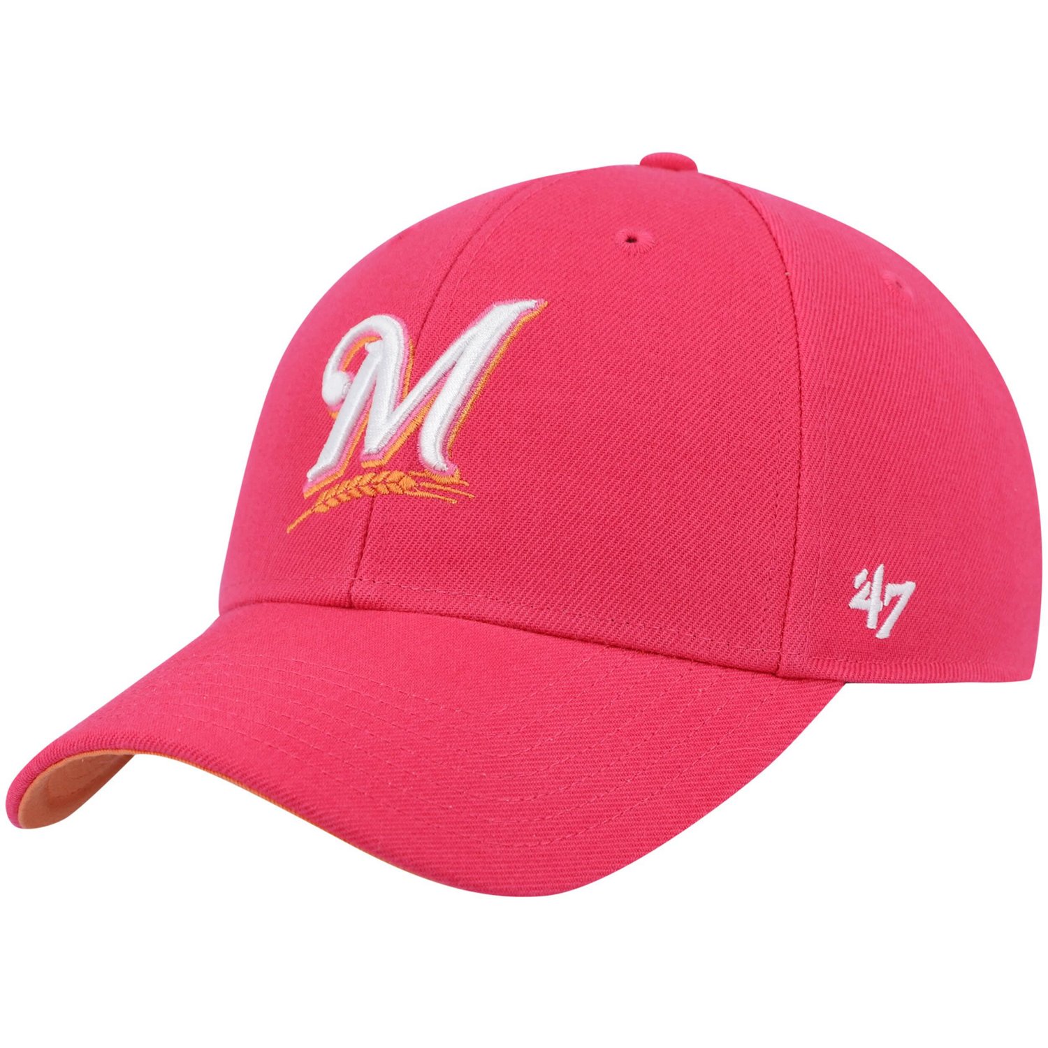 '47 Milwaukee Brewers 2002 MLB All-Star Game Mango Undervisor MVP Snapback Hat - view number 3