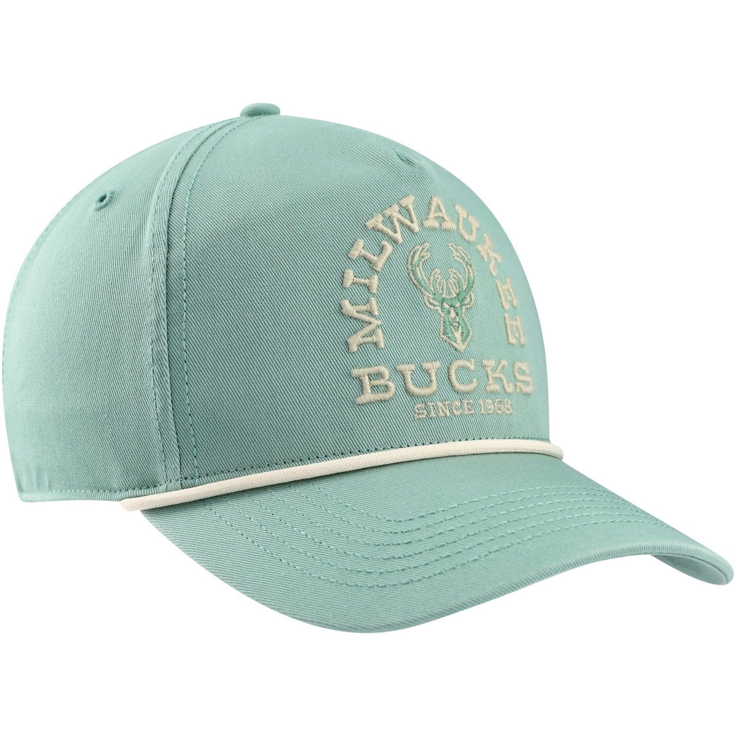 '47 Milwaukee Bucks Canyon Ranchero Hitch Adjustable Hat - view number 3