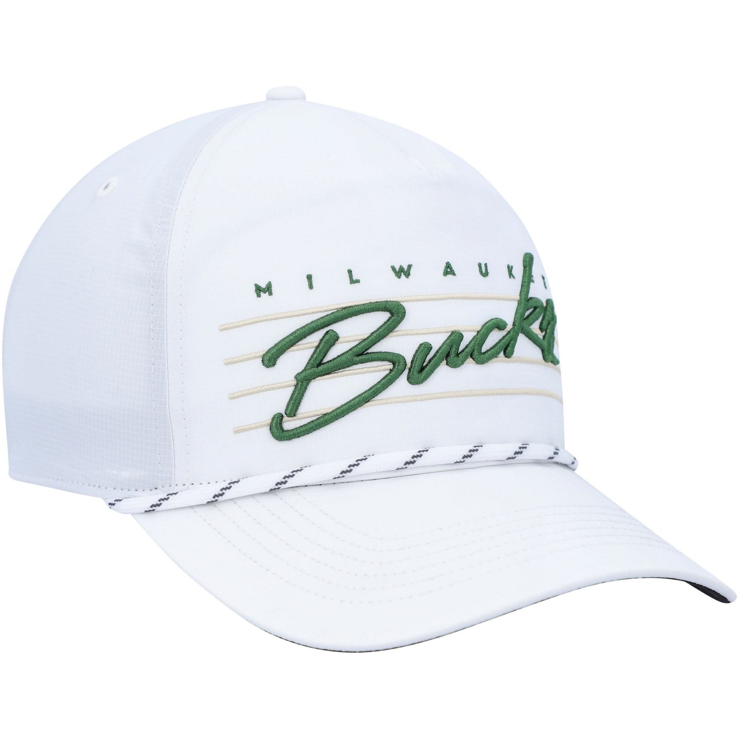 '47 Milwaukee Bucks Downburst Hitch Snapback Hat - view number 3
