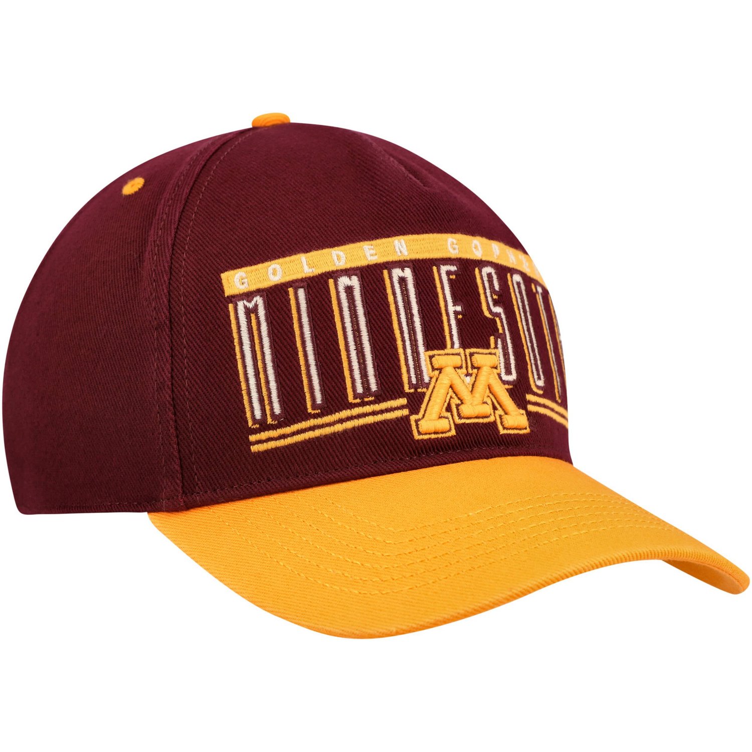'47 Minnesota Golden Gophers Double Header Hitch Adjustable Hat