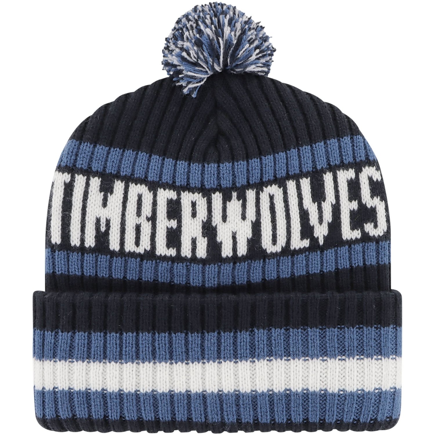 '47 Minnesota Timberwolves Bering Cuffed Knit Hat with Pom - view number 2
