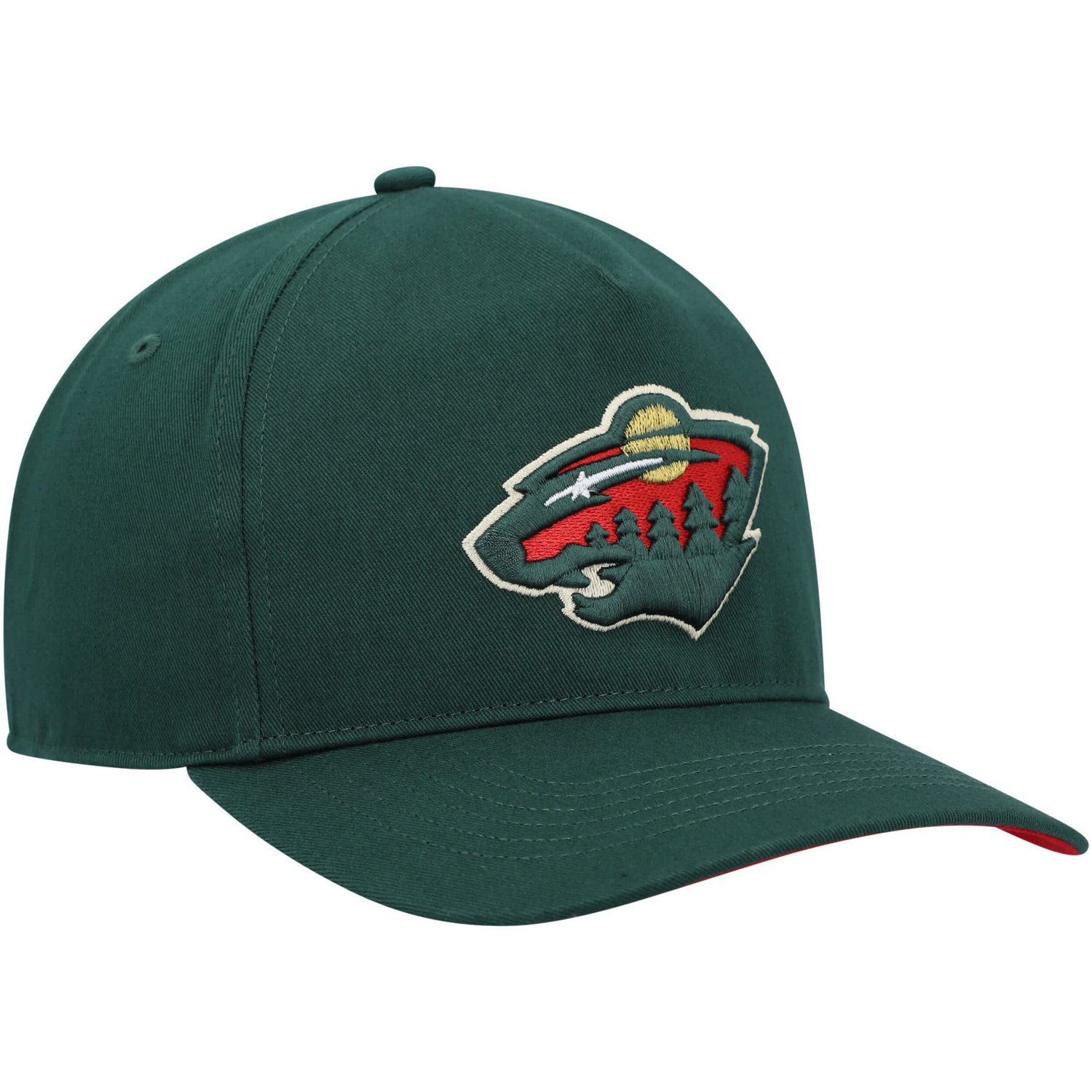 '47 Minnesota Wild Primary Hitch Snapback Hat                                                                                    - view number 3
