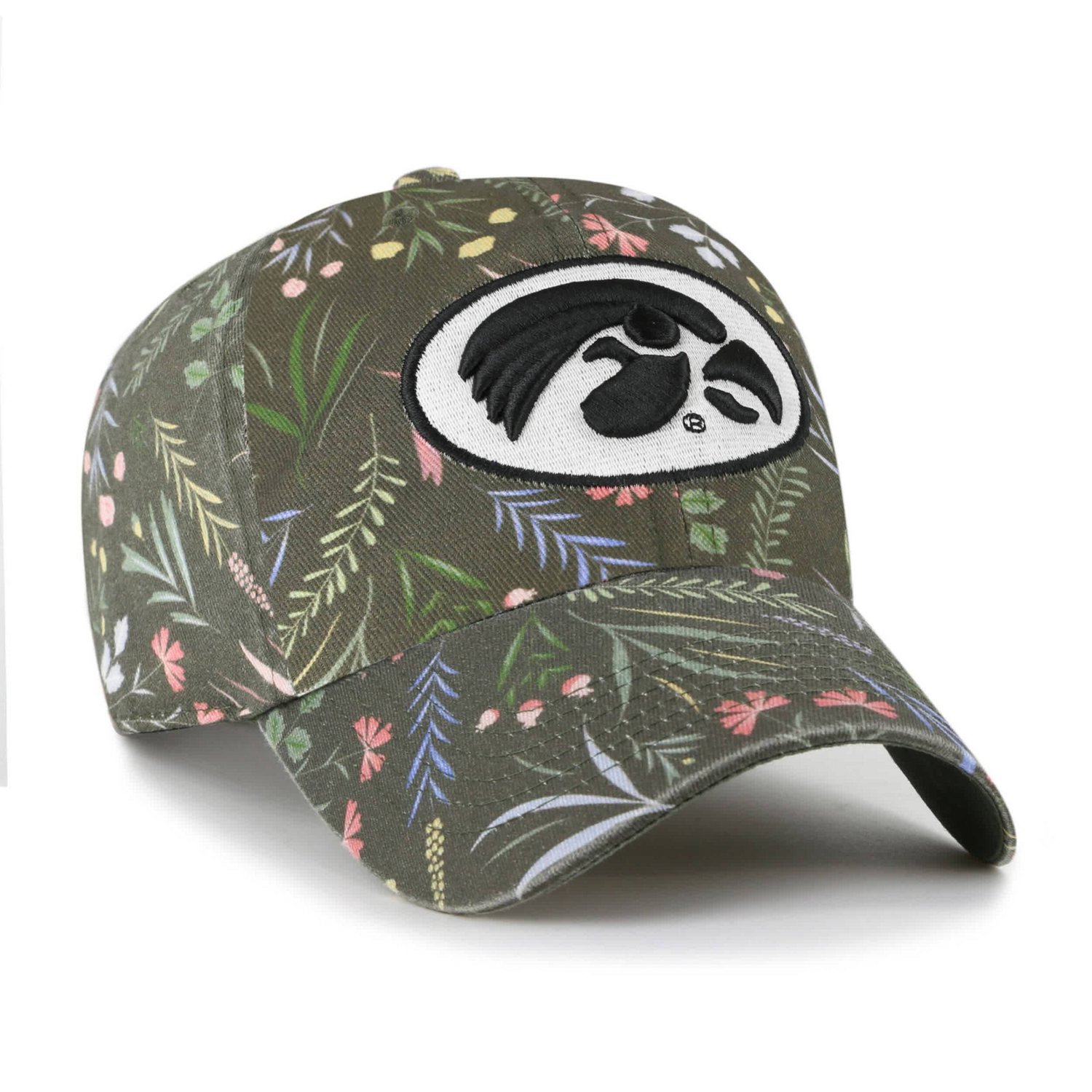 '47 Moss Iowa Hawkeyes Verbena Clean Up Adjustable Hat - view number 2