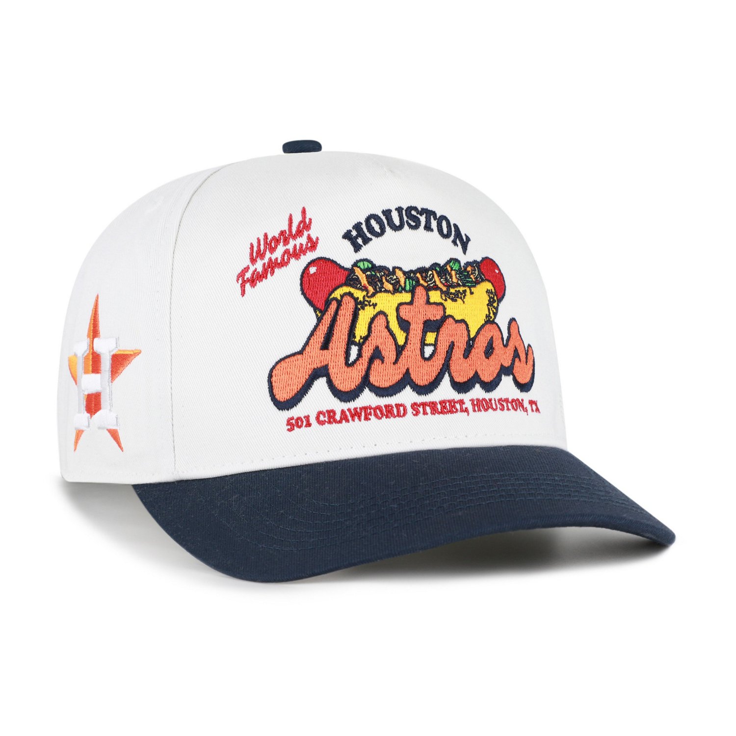 '47 Navy Houston Astros Glizzy Collection Hitch Adjustable Hat