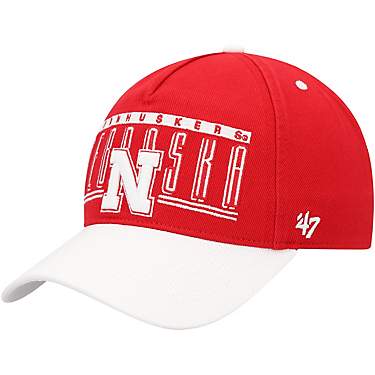 '47 Nebraska Huskers Double Header Hitch Adjustable Hat                                                                         