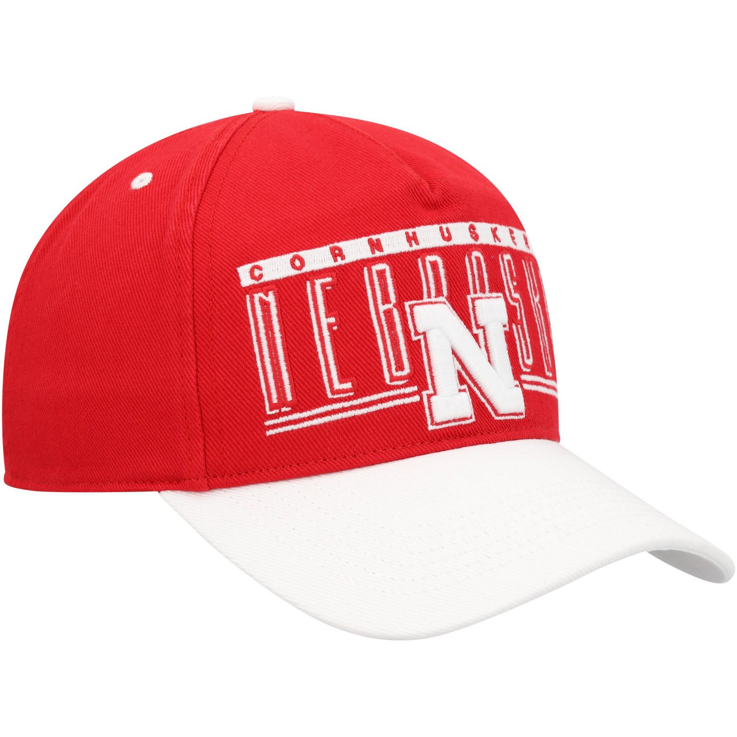 '47 Nebraska Huskers Double Header Hitch Adjustable Hat                                                                          - view number 3