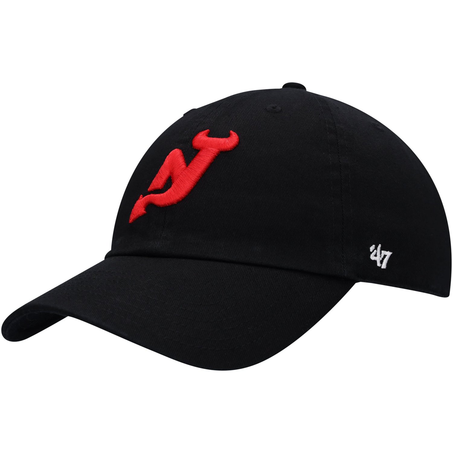 47 New Jersey Devils Alternate Logo Clean Up Adjustable Hat | Academy