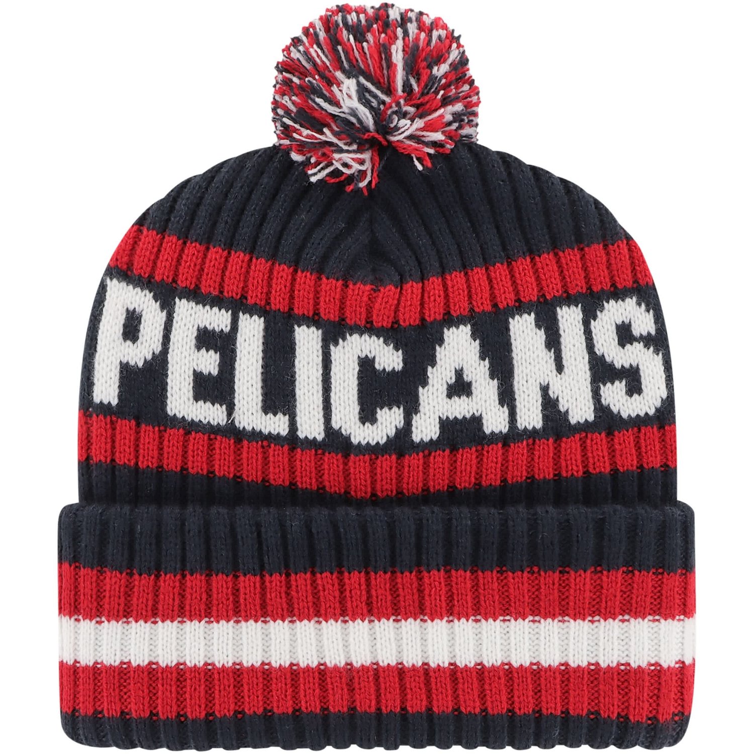 '47 New Orleans Pelicans Bering Cuffed Knit Hat with Pom                                                                         - view number 2