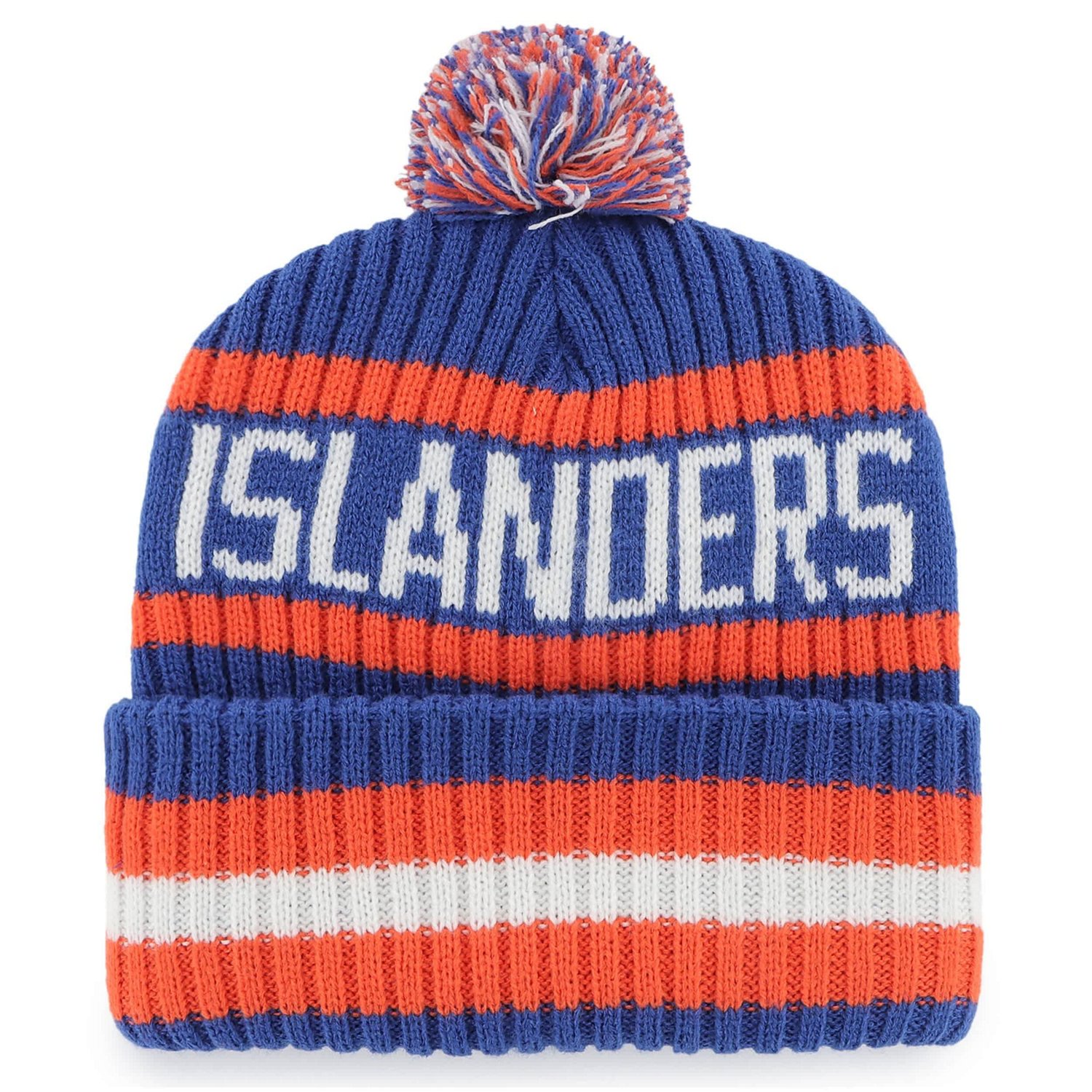'47 New York Islanders Bering Cuffed Knit Hat with Pom - view number 2