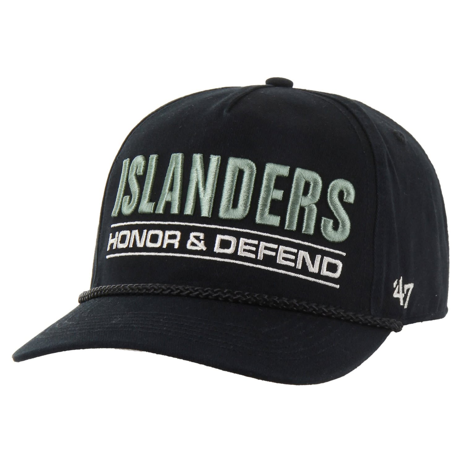 '47 New York Islanders OHT Military Appreciation Homeland Honor and Defend Hitch Adjustable Hat - view number 2