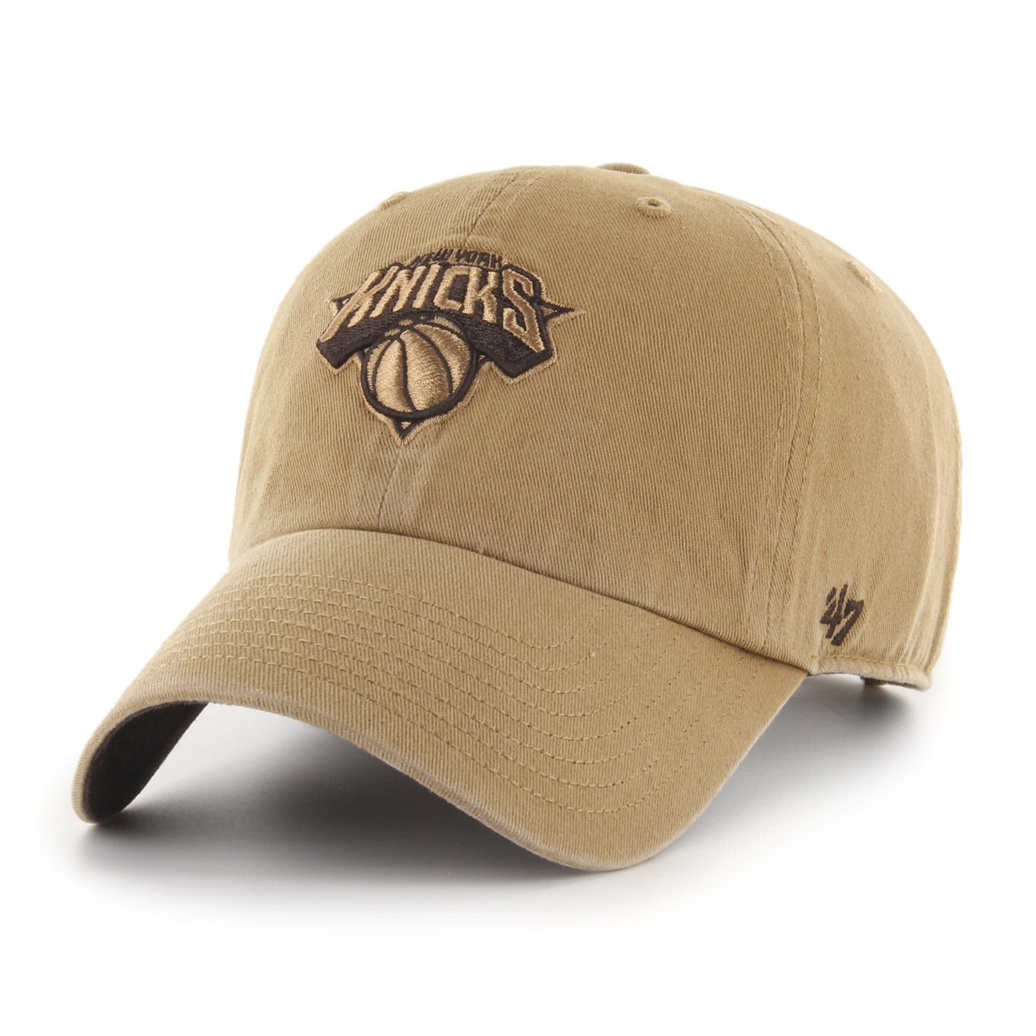 '47 New York Knicks Ballpark Clean Up Adjustable Hat                                                                             - view number 1