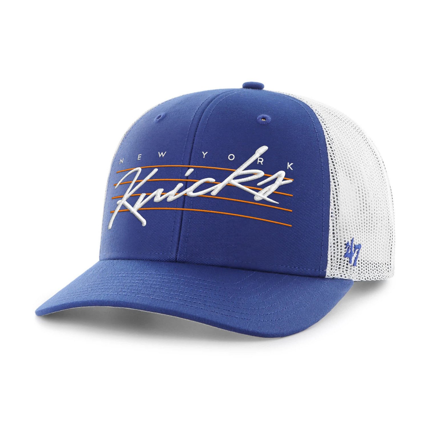 '47 New York Knicks Downburst Trucker Adjustable Hat - view number 2