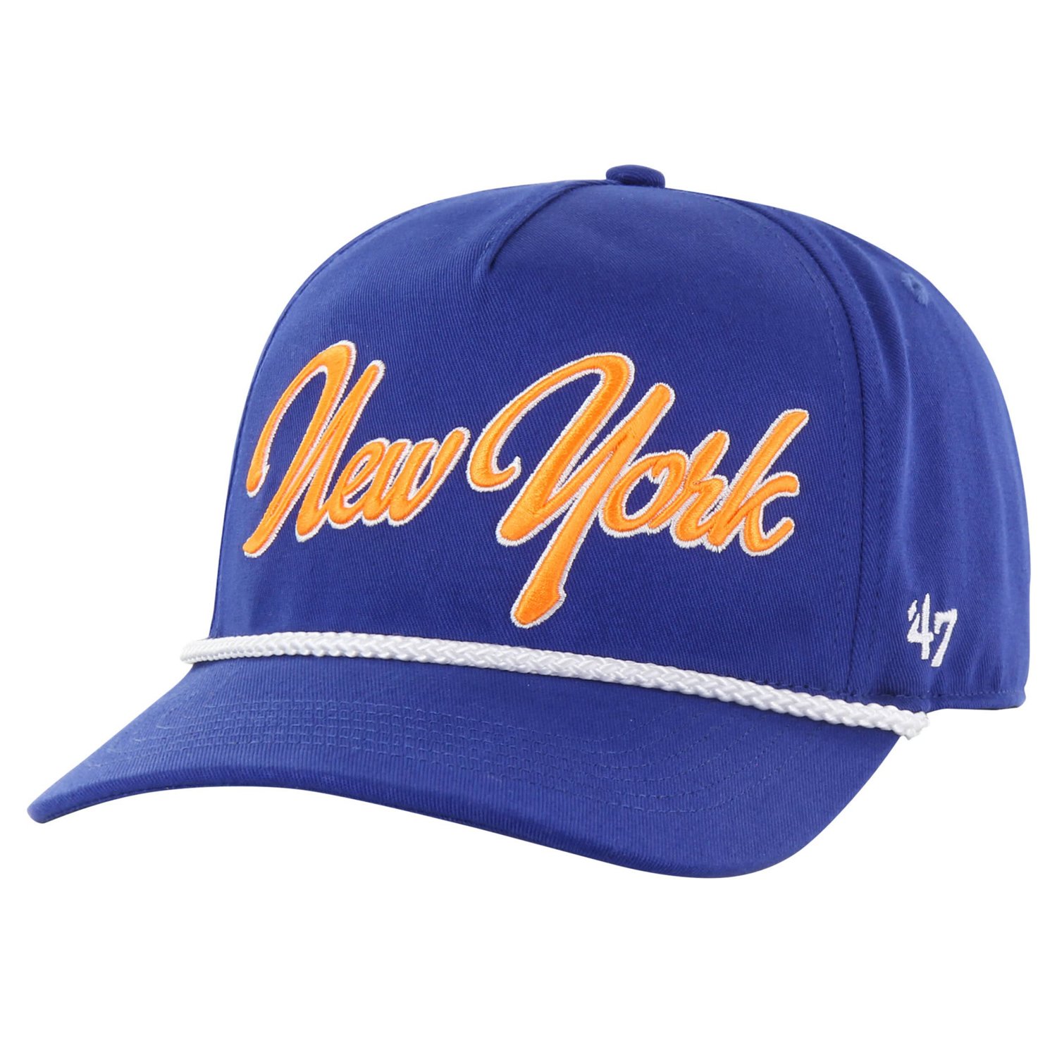 '47 New York Knicks Overhand Logo Hitch Adjustable Hat
