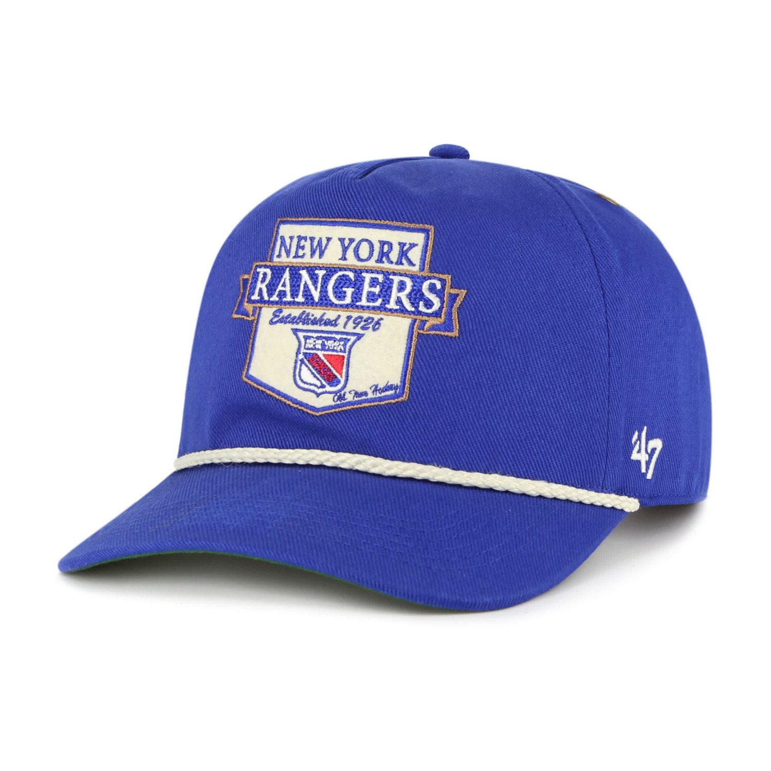 '47 New York Rangers Old Time Hockey Rafter Sure Shot Hitch Adjustable Hat - view number 2