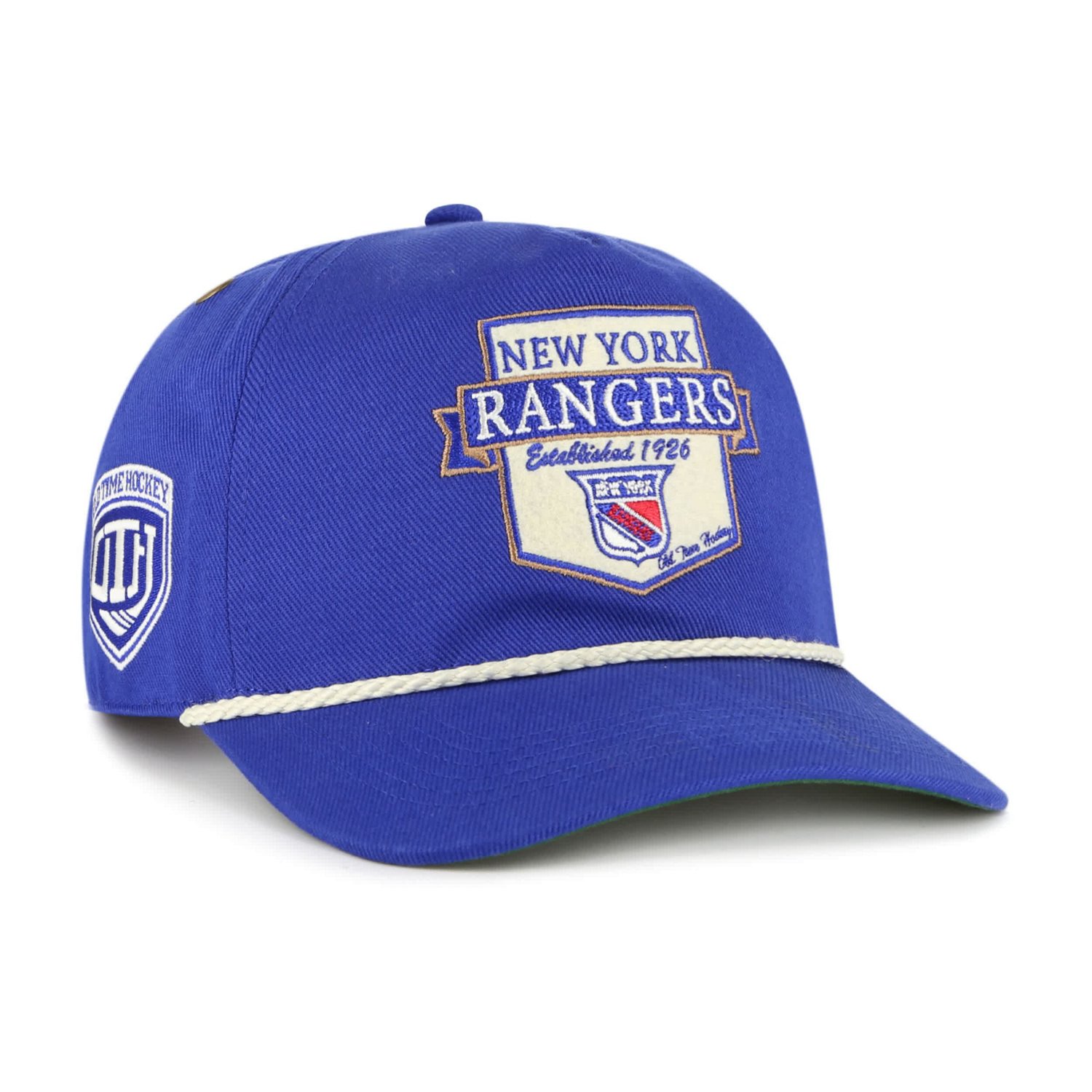 '47 New York Rangers Old Time Hockey Rafter Sure Shot Hitch Adjustable Hat