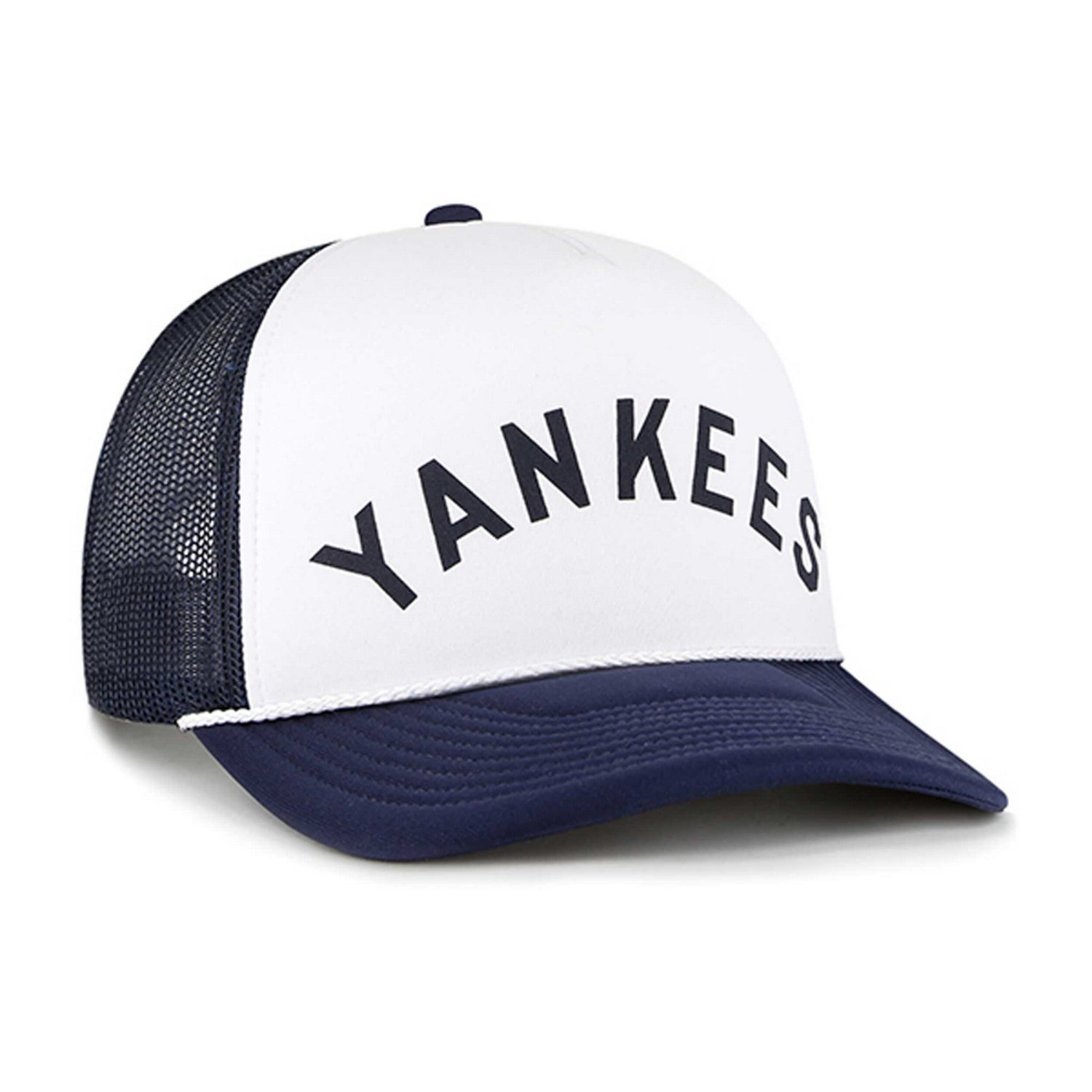 '47 New York Yankees Foam Front Script Trucker Snapback Hat                                                                      - view number 2