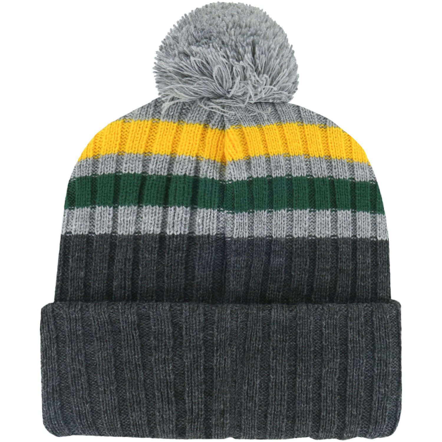 '47 Oakland Athletics Stack Cuffed Knit Hat with Pom
