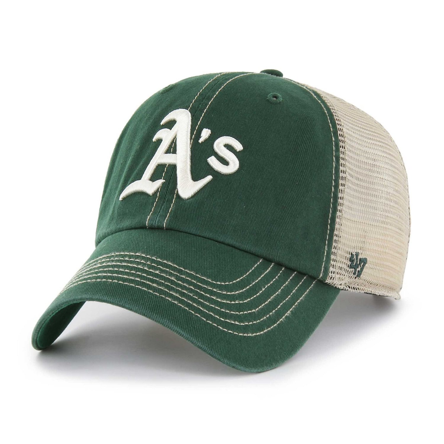 '47 Oakland Athletics Trawler Clean Up Trucker Snapback Hat