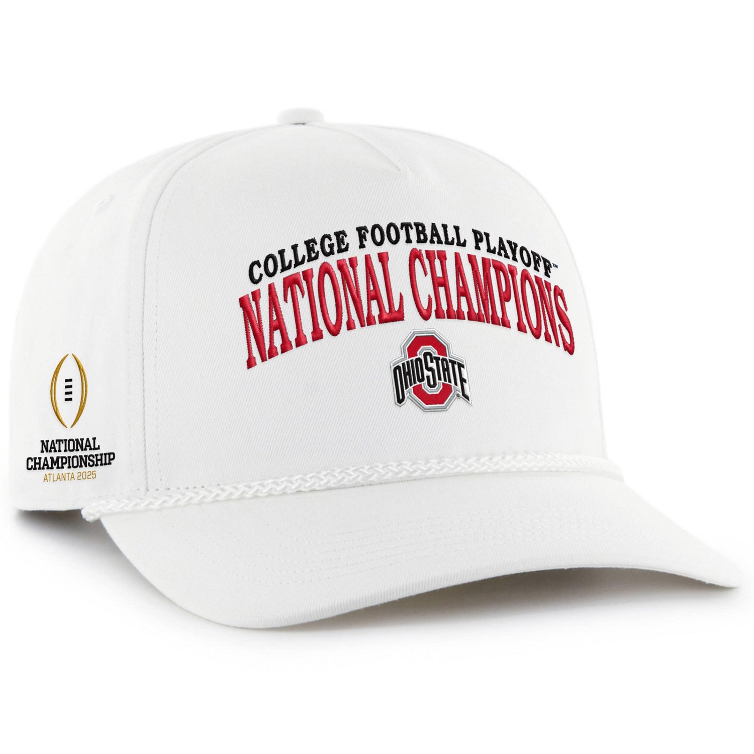 '47 Ohio State Buckeyes College Football Playoff 2024 National Champions Rope Hitch Adjustable Hat