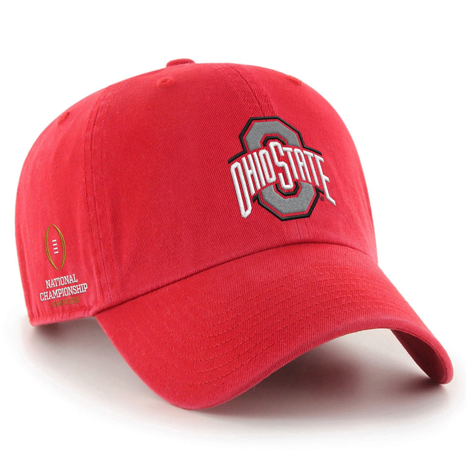 '47 Ohio State Buckeyes College Football Playoff 2025 National Championship Game Clean Up Adjustable Hat