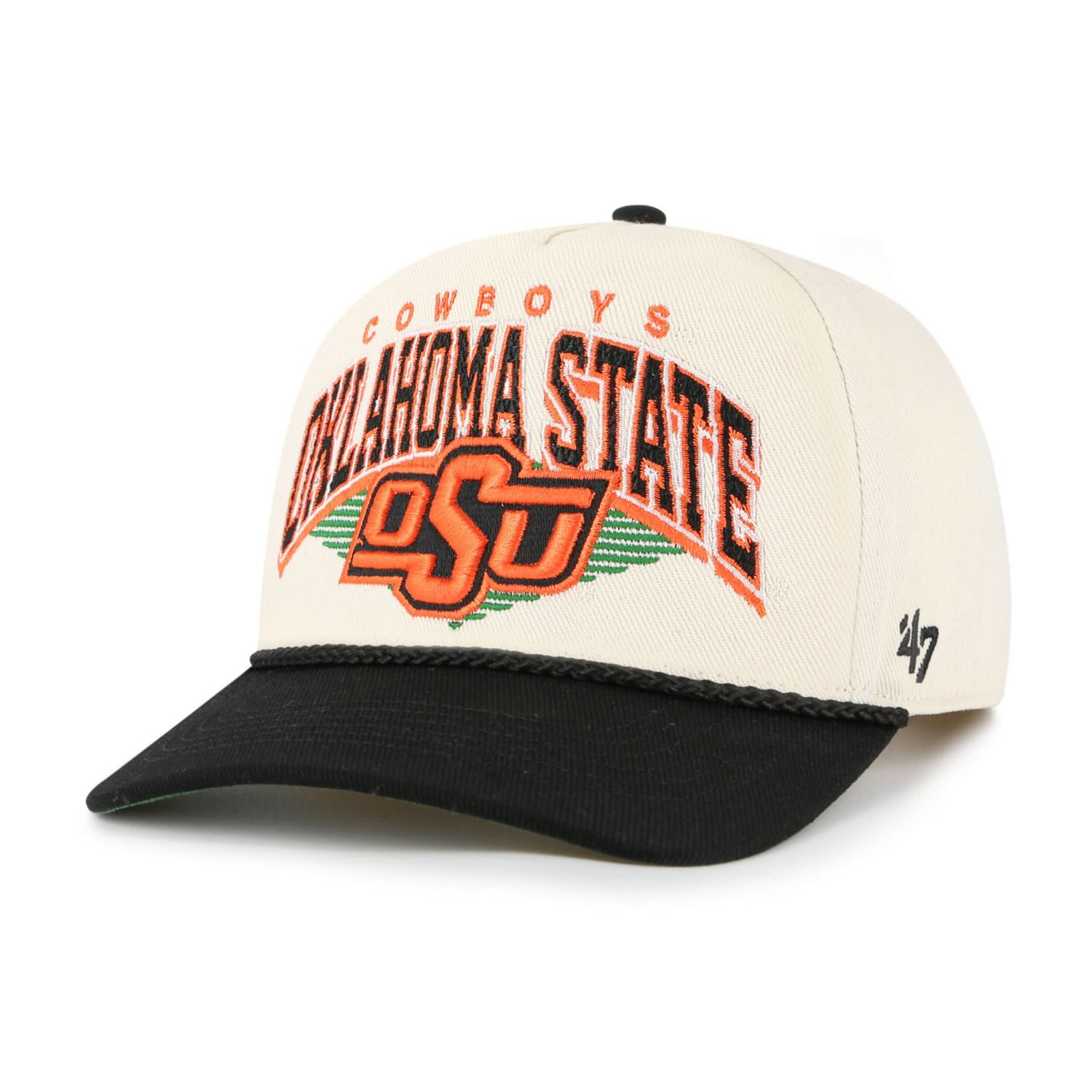 '47 Oklahoma State Cowboys Pomona Two-Tone Rope Hitch Adjustable Hat