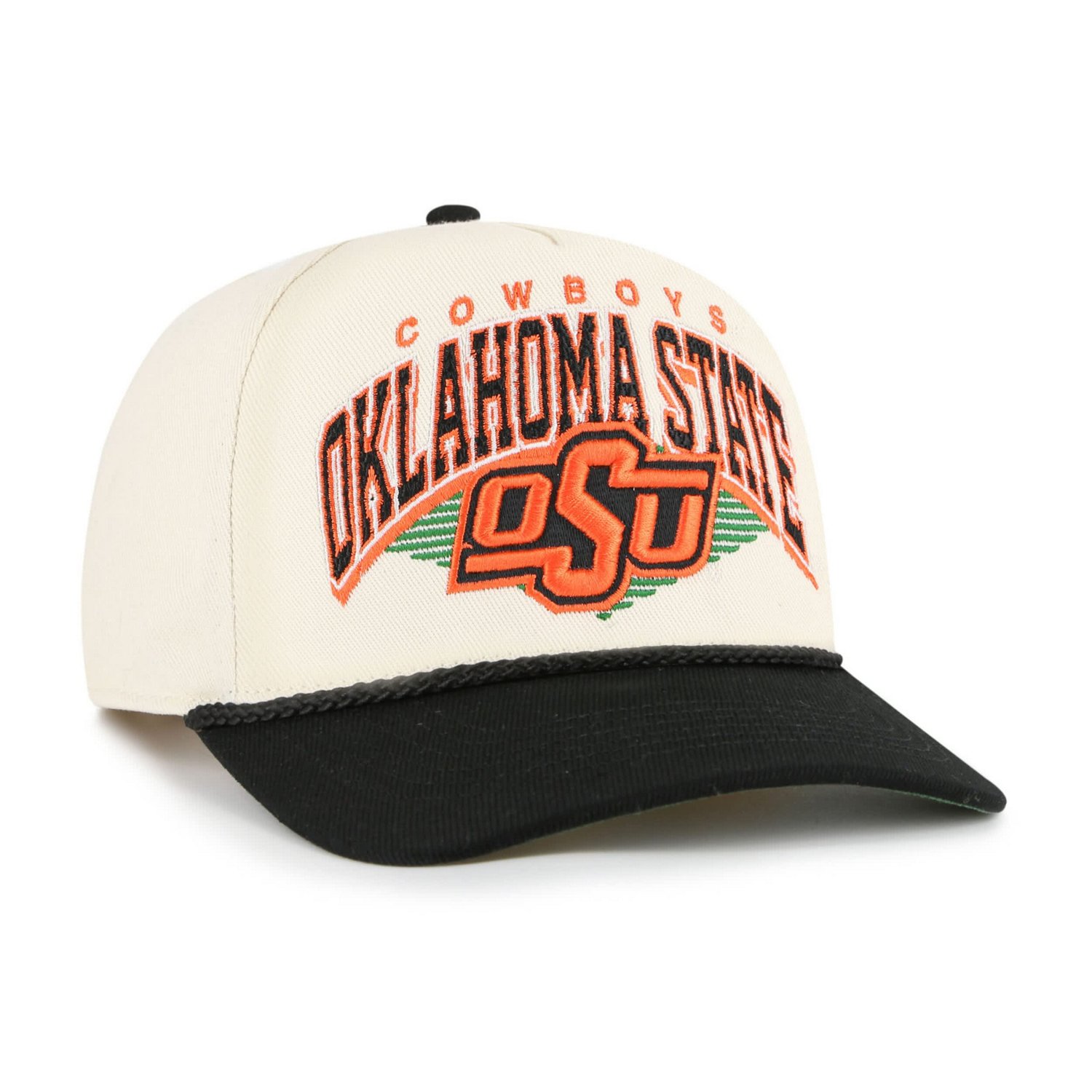 '47 Oklahoma State Cowboys Pomona Two-Tone Rope Hitch Adjustable Hat - view number 2