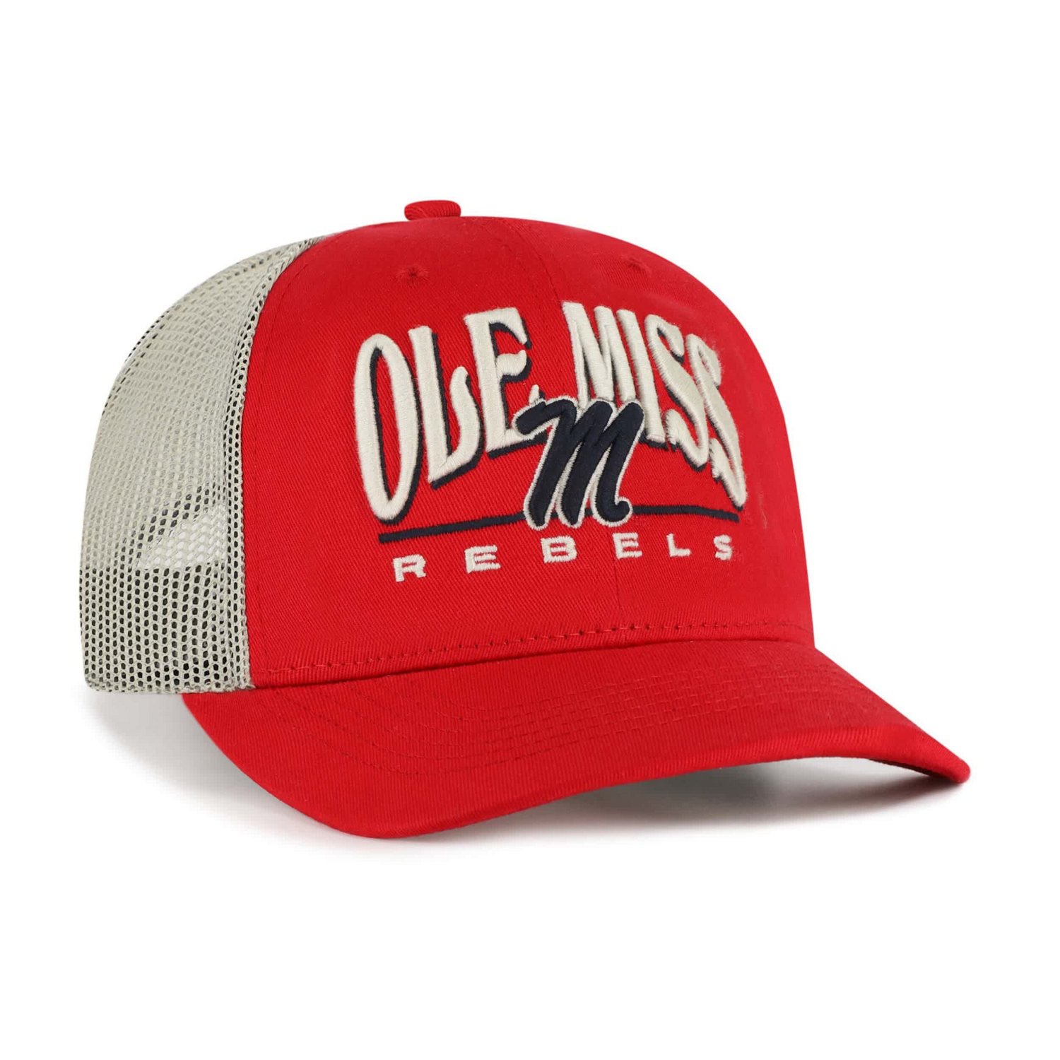 '47 Ole Miss Rebels Arid Adjustable Trucker Hat - view number 2