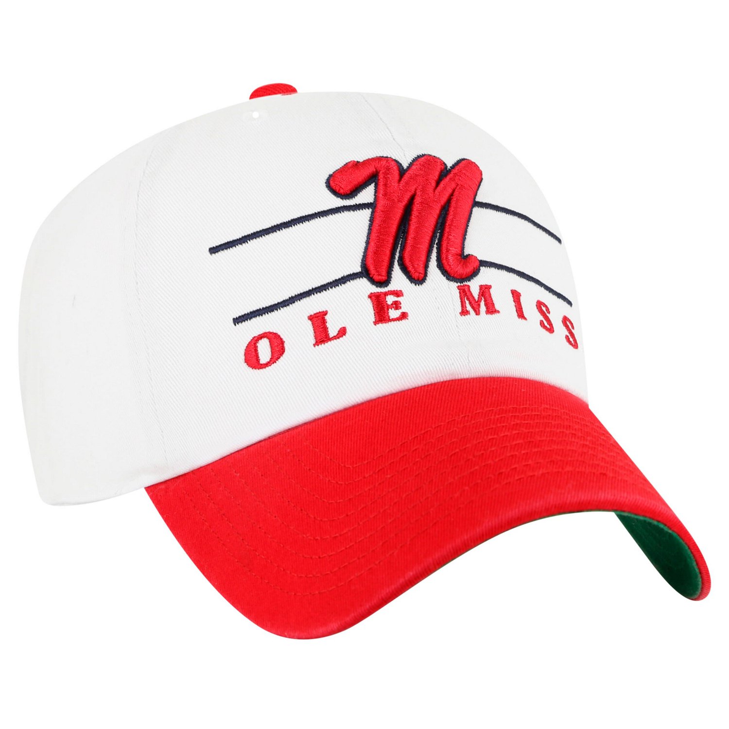 '47 Ole Miss Rebels Gridiron Clean Up Adjustable Hat - view number 2