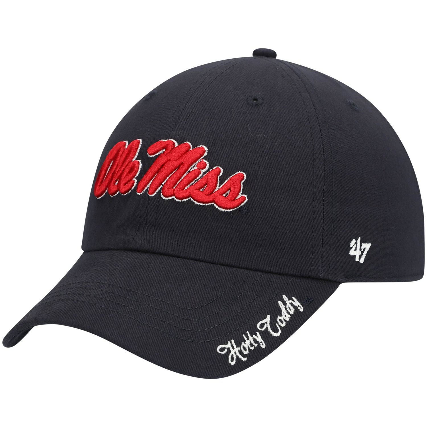 '47 Ole Miss Rebels Miata Clean Up Logo Adjustable Hat