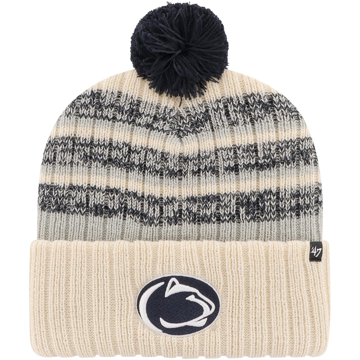 '47 Penn State Nittany Lions Tavern Cuffed Knit Hat with Pom