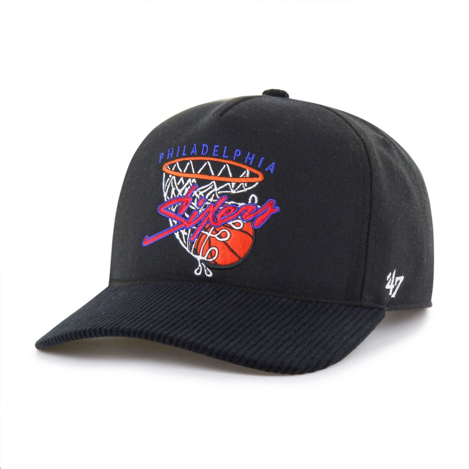'47 Philadelphia 76ers Nothing But Net Hitch Adjustable Hat - view number 2