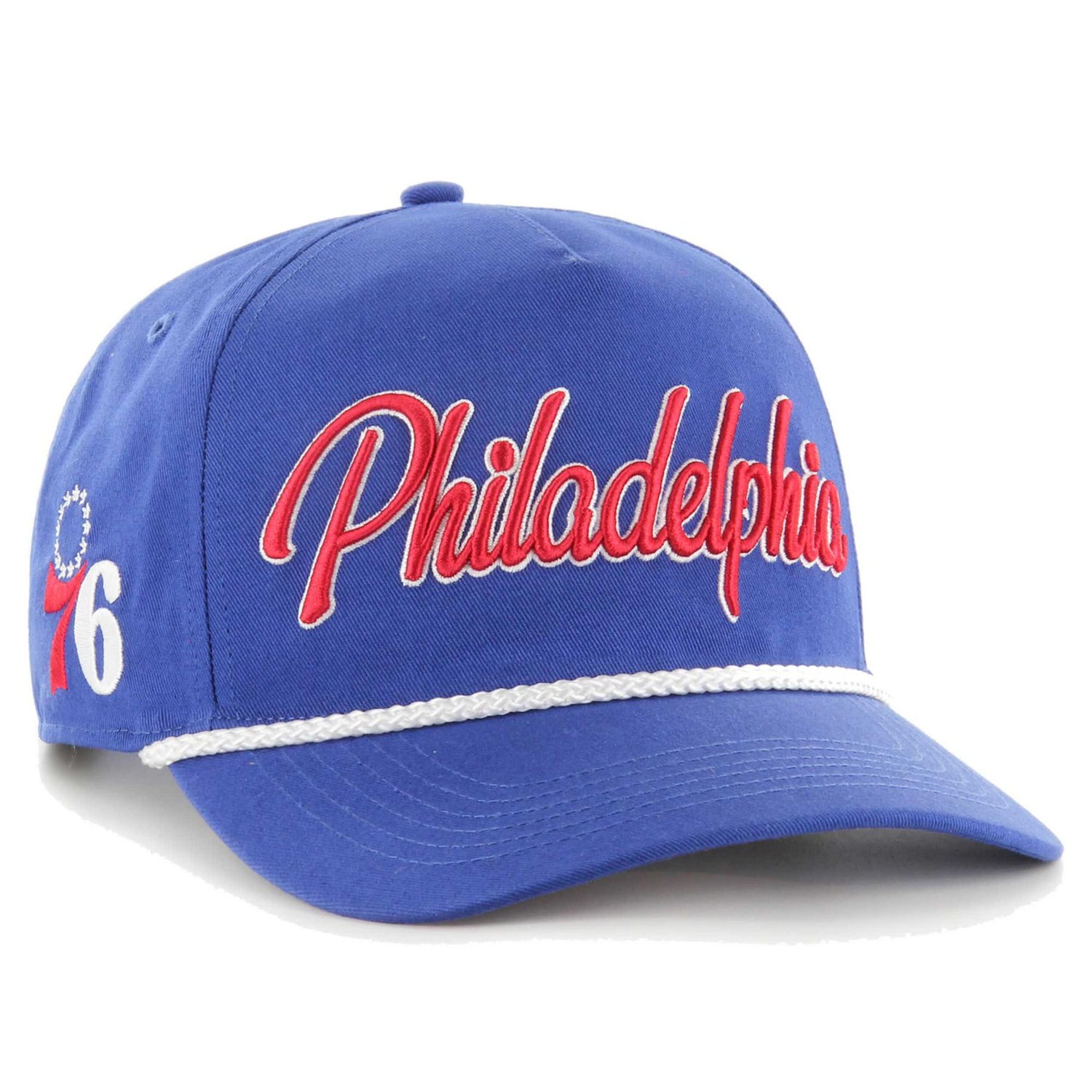'47 Philadelphia 76ers Overhand Logo Hitch Adjustable Hat