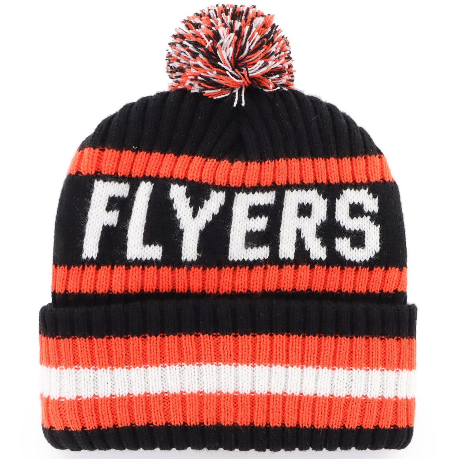 '47 Philadelphia Flyers Bering Cuffed Knit Hat with Pom - view number 2