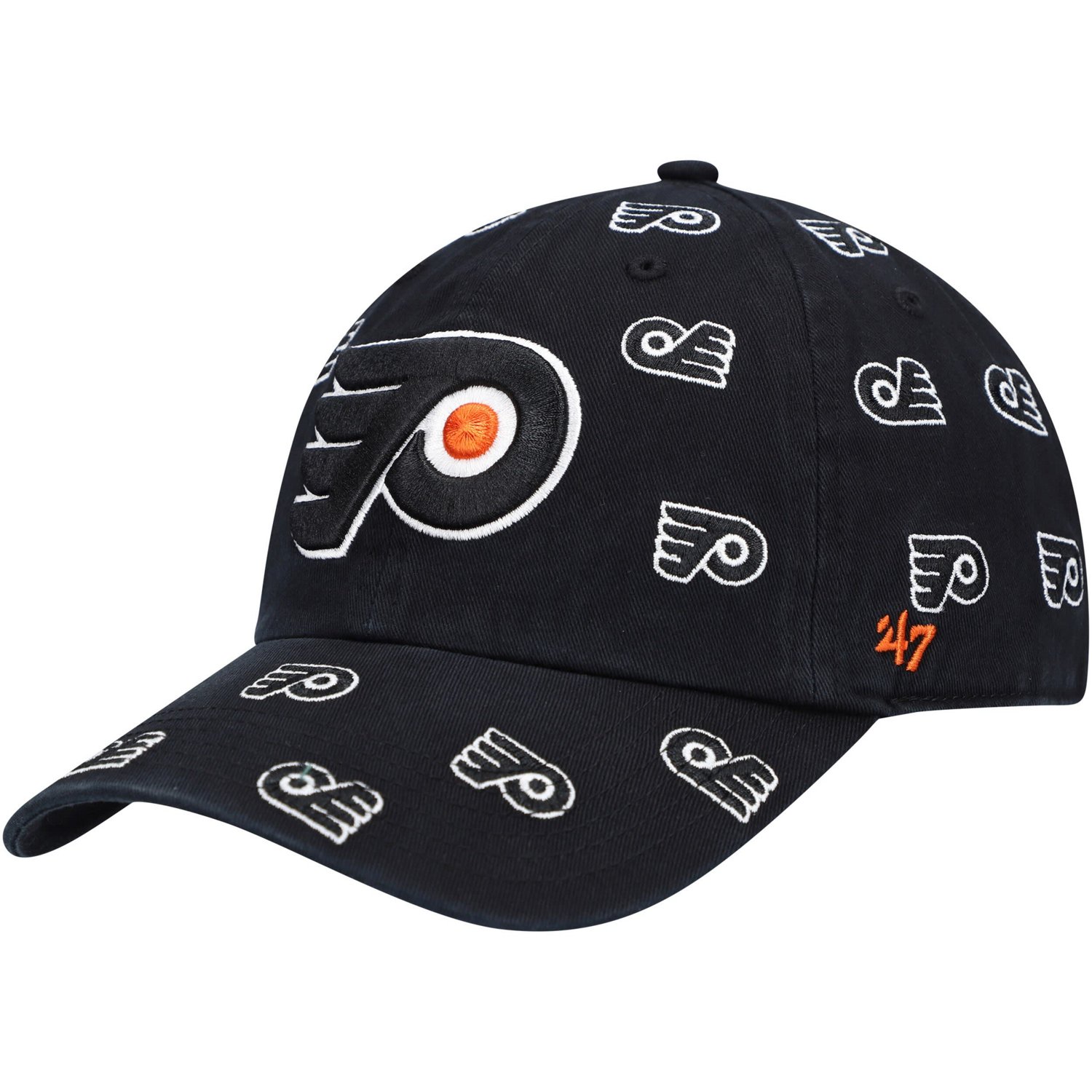 '47 Philadelphia Flyers Confetti Clean Up Adjustable Hat                                                                         - view number 1