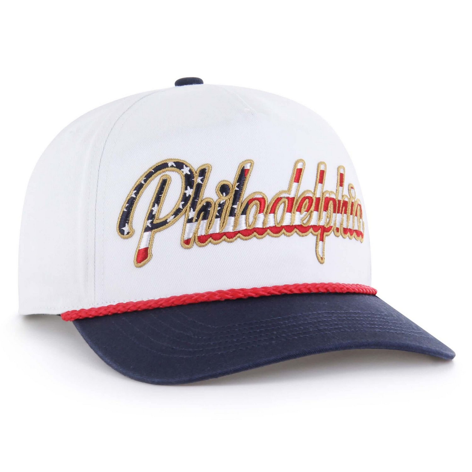 '47 Philadelphia Phillies Patriotic Overhand Hitch Adjustable Hat - view number 2