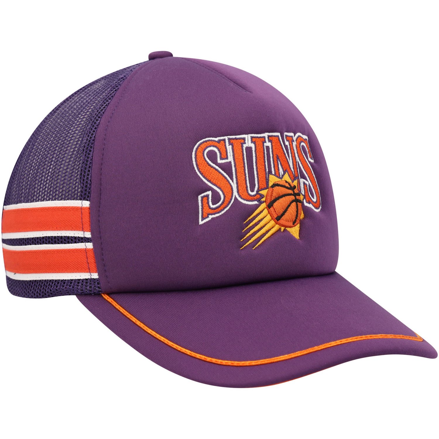 '47 Phoenix Suns Sidebrand Stripes Trucker Adjustable Hat - view number 3