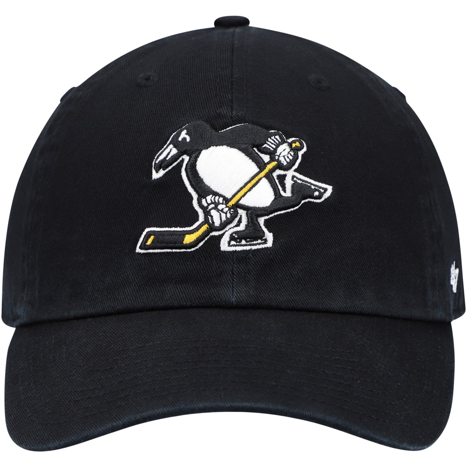 '47 Pittsburgh Penguins Logo Clean Up Adjustable Hat