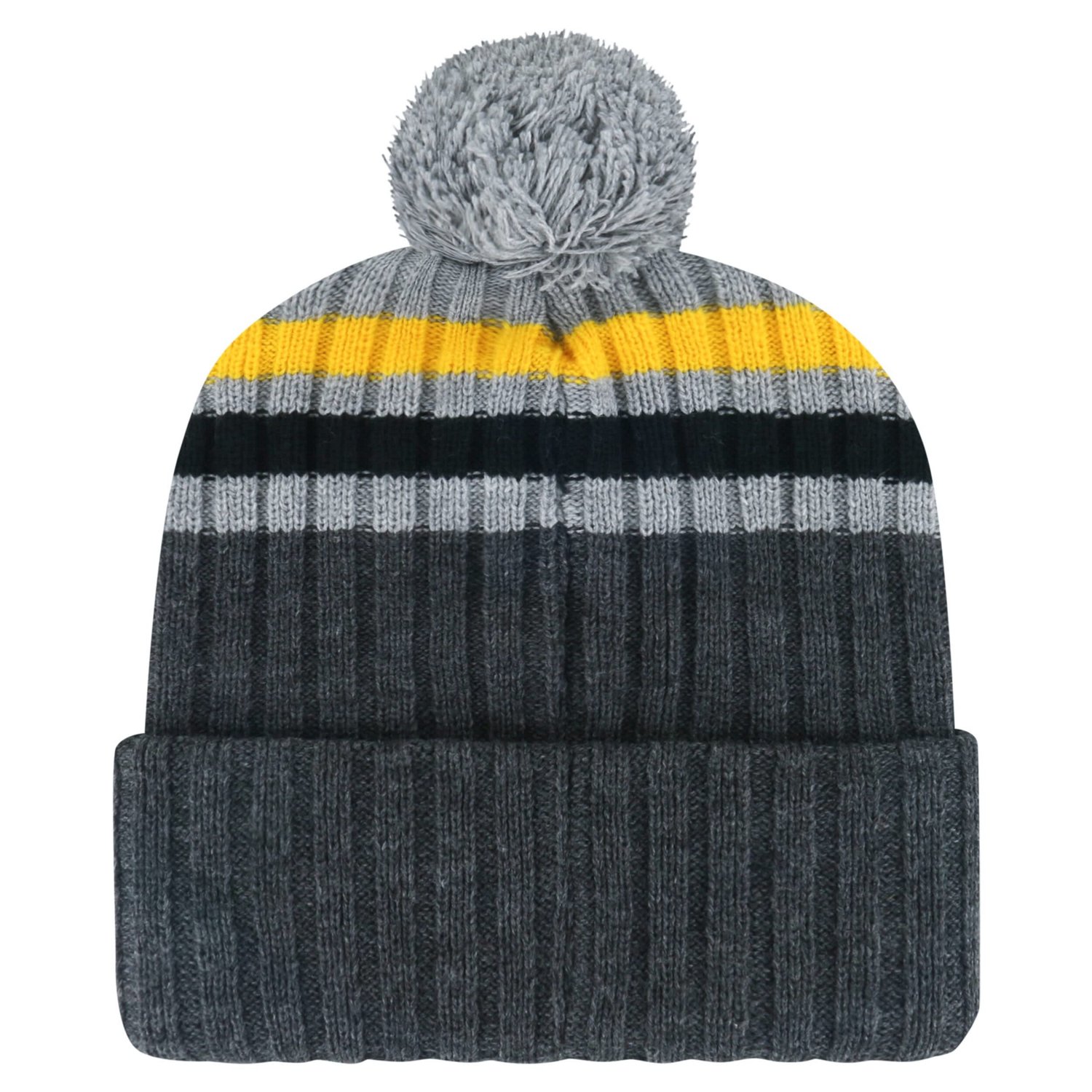 '47 Pittsburgh Penguins Stack Patch Cuffed Knit Hat with Pom                                                                     - view number 2