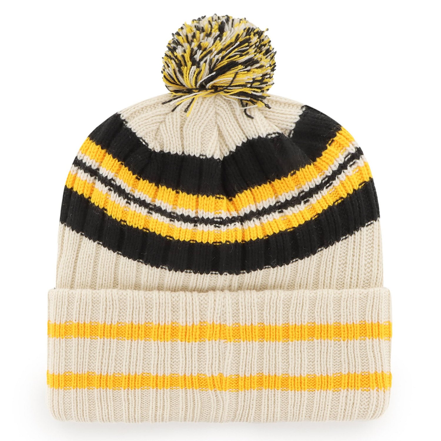 '47 Pittsburgh Pirates Home Patch Cuffed Knit Hat with Pom                                                                       - view number 2