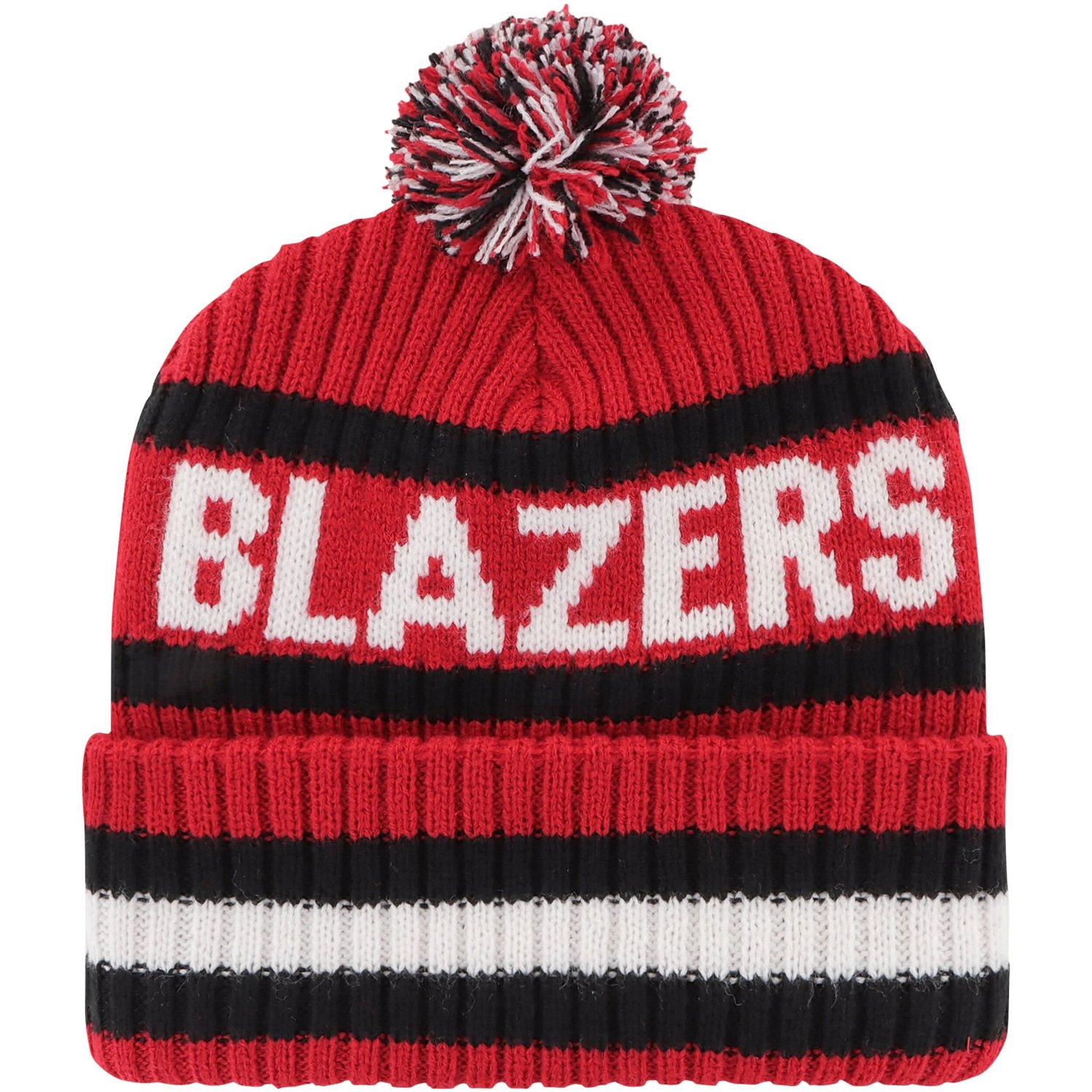 '47 Portland Trail Blazers Bering Cuffed Knit Hat with Pom