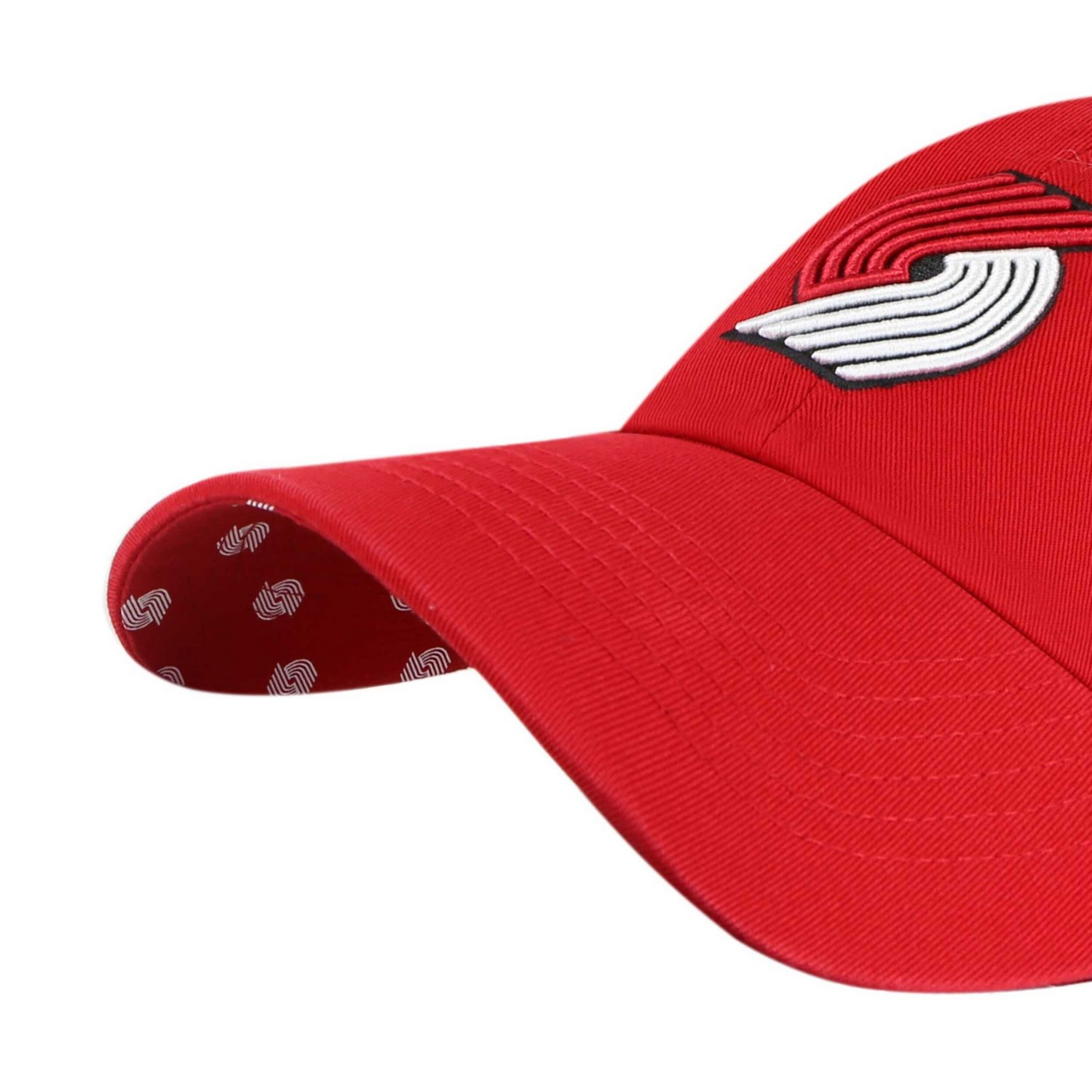 '47 Portland Trail Blazers Confetti Undervisor Clean Up Adjustable Hat - view number 4